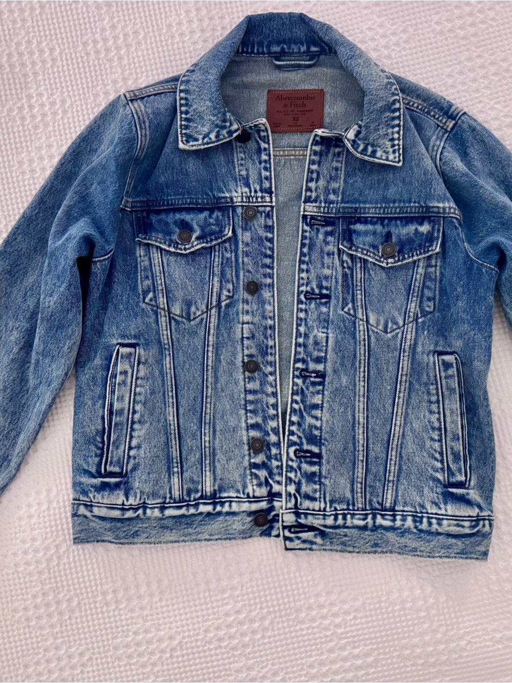 Abercrombie & Fitch Light Blue XS Women Denim Jacket